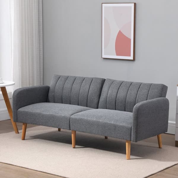 Vuodesohva, 2 istuttava, 173x75x73 cm, Harmaa