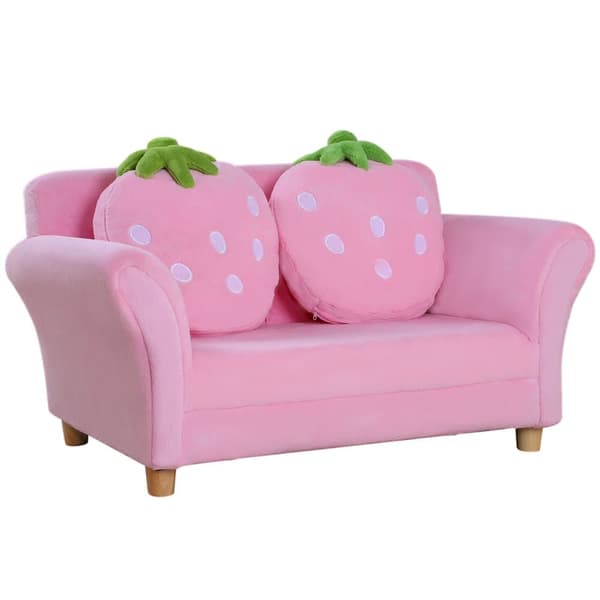 Barnsoffa, 90x53x48 cm, Rosa och Grön
