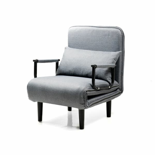 KÄYTETTY 4-in-1 muunneltava yhden hengen vuodesohva InnovaGoods Musta (Kunnostetut Tuotteet A)