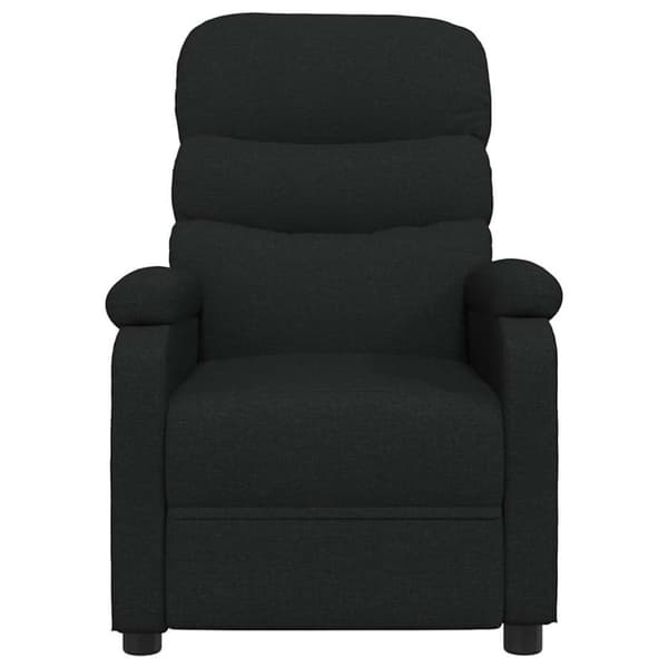 vidaXL Reclinerfåtölj svart tyg