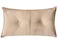 Miniatyrbilde 11 av 11: Høyre Hjørnesofa Beige 3-seter Kordfløyel Polstring Ekstra Spredte Puter Moderne Stil