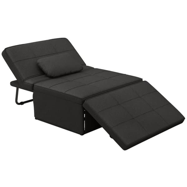 Rootz 3 -i -1 fåtöljvärmesoffa - Lounge stol - Konvertibel stol - utrymmeoptimering - 95 cm x 189 cm x 43 cm