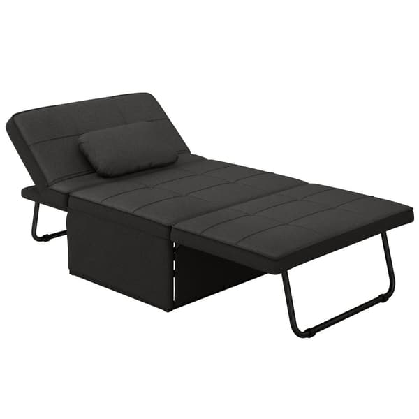 Rootz 3 -i -1 fåtöljvärmesoffa - Lounge stol - Konvertibel stol - utrymmeoptimering - 95 cm x 189 cm x 43 cm