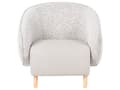 Miniatyrbilde 7 av 11: Moderne 4-seters Stuegruppe Stoff Lys Beige Sofa Lenestol Stuesett