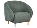 Miniatyrbilde 6 av 11: Moderne 4-seters Stuegruppe Stoff Grønn Sofa Lenestol Stuesett