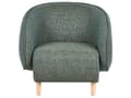 Miniatyrbilde 7 av 11: Moderne 4-seters Stuegruppe Stoff Grønn Sofa Lenestol Stuesett