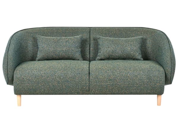 Moderne 4-seters Stuegruppe Stoff Grønn Sofa Lenestol Stuesett