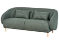 Miniatyrbilde 11 av 11: Moderne 4-seters Stuegruppe Stoff Grønn Sofa Lenestol Stuesett