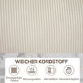 Miniatyrbillede 5 af 10: ROOTZ 3 -SEATER SOFA - Stue Couch - White Sofa - Optimal support - 227 x 84 x 87 cm