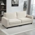 Miniatyrbillede 8 af 10: ROOTZ 3 -SEATER SOFA - Stue Couch - White Sofa - Optimal support - 227 x 84 x 87 cm
