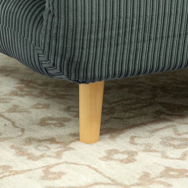 Rootz 2 -i -1 sovande fåtölj gästbädd - Cabriolet Soffa - Fällbar säng - Justerbar komfort - 82 cm x 89 cm x 83 cm - Grönt