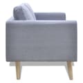 Miniatyrbild 2 av 2: Soffa 2-sits tyg ljusgrå