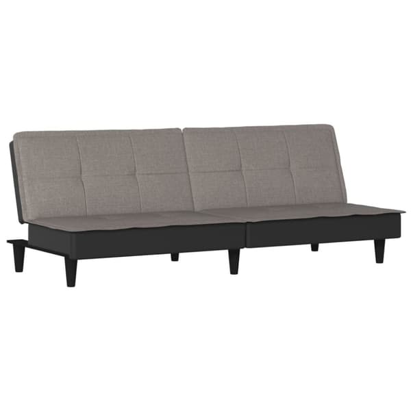 Bäddsoffa taupe tyg