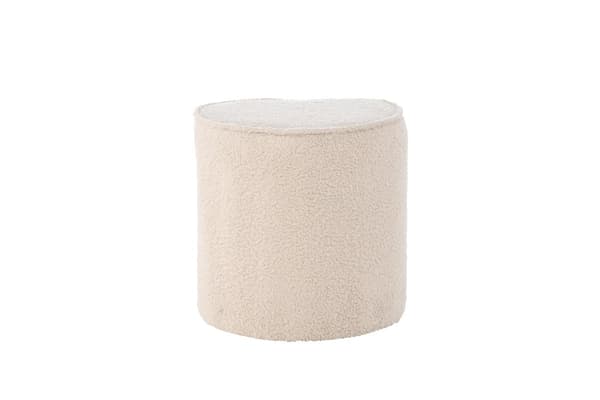 FURNLUX BØRNEVÆRELSESSOFA HJERTE BEIGE 31CM