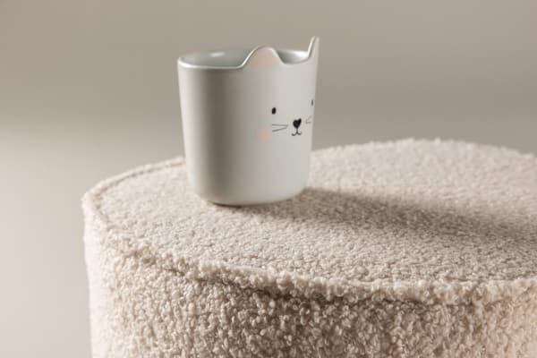 FURNLUX BØRNEVÆRELSESSOFA HJERTE BEIGE 31CM