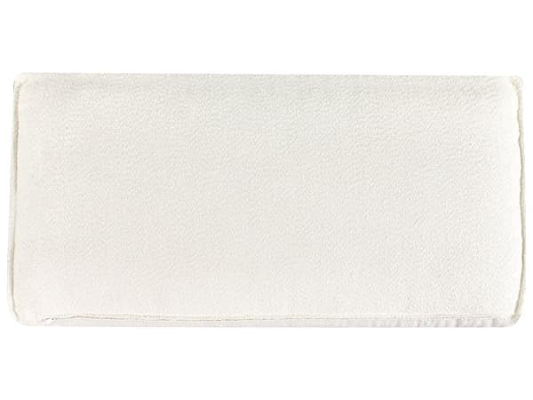 Venstre Hjørnesofa Off-White Boucle Polyester Polstret 2 Seter L-formet med Puter Moderne Stil Stue