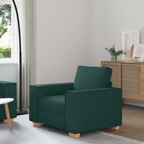 Soffa mörkgrön 60 cm tyg