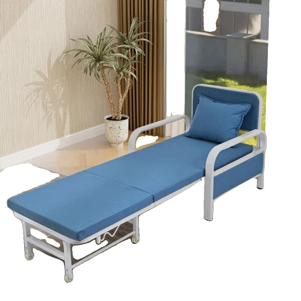 Soffa Säng Fåtölj, Inomhus Liggstol, Omvandlingsbar & Hopfällbar Design