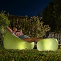 Miniatyrbild 2 av 11: Pack Uppblåsbar fåtölj med flerfärgad LED och Uppblåsbar stol med flerfärgad LED och fjärrkontroll InnovaGoods