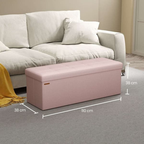 Rootzin istuinrinta säilytystilassa - SEAT START - SEAT - Järjestäjä - erittäin joustava vaahto - 38 cm x 110 cm x 38 cm - vaaleanpunainen