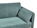Miniatyrbilde 8 av 10: Sovesofa Lysegrønt Stoff Polstring Klikk-Klack Sovemekanisme Minimalistisk Stil