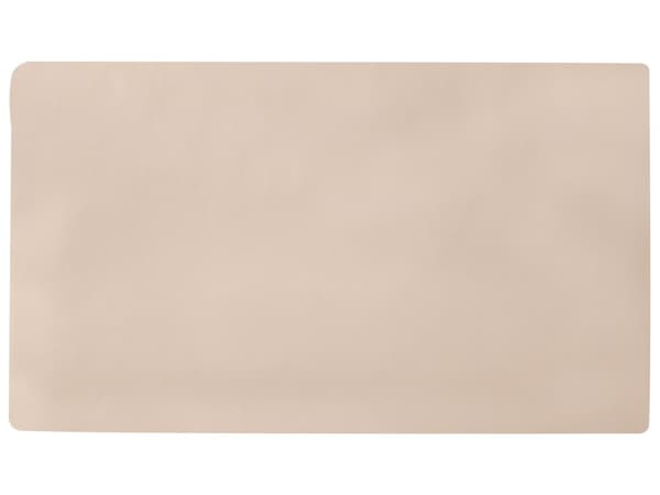Sofa Beige Spaltskinn Imitert skinn 2-seter Ben i krom Retro design Stue