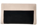Miniatyrbilde 11 av 11: Sofa Beige Spaltskinn Imitert skinn 2-seter Ben i krom Retro design Stue