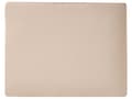 Miniatyrbilde 10 av 11: Sofa Beige Spaltskinn Imitert skinn 3-seter Ben i krom Retro design Stue