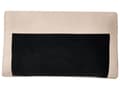 Miniatyrbilde 11 av 11: Sofa Beige Spaltskinn Imitert skinn 3-seter Ben i krom Retro design Stue