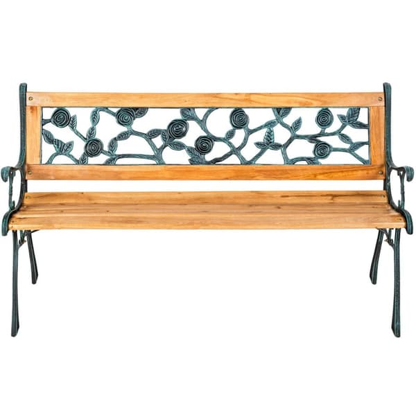 Havebænk Marina 124x52x74cm - brun