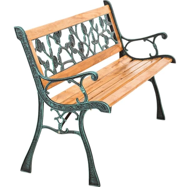 Havebænk Marina 124x52x74cm - brun