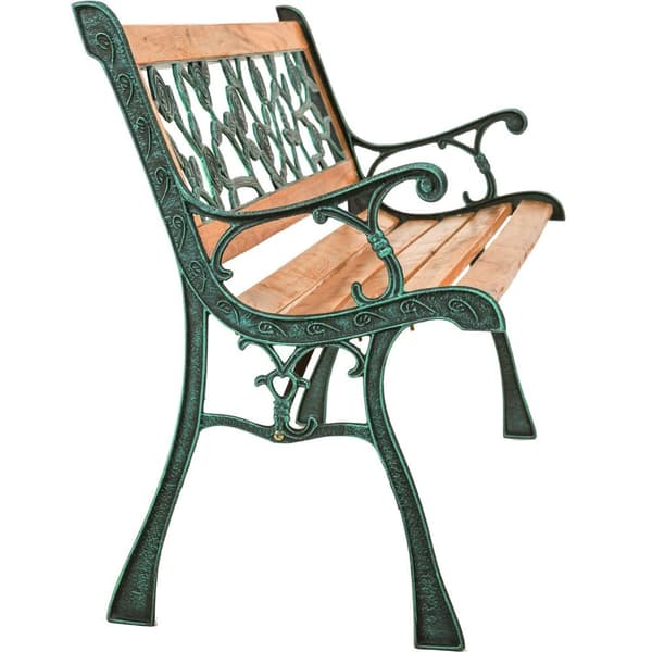 Havebænk Marina 124x52x74cm - brun