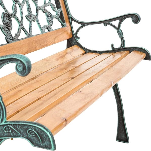 Havebænk Marina 124x52x74cm - brun