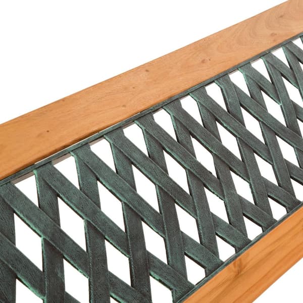 Havebænk Tamara 128x51x73cm - brun