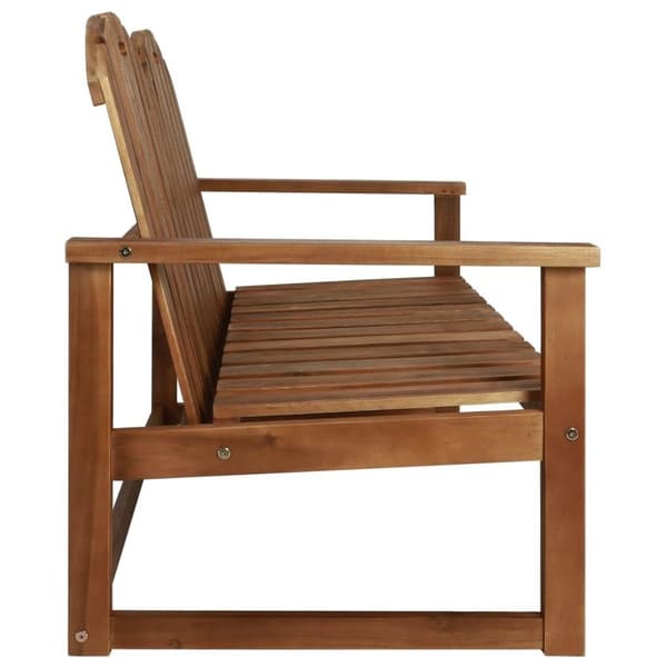 vidaXL Hagebenk 110 cm heltre akasie