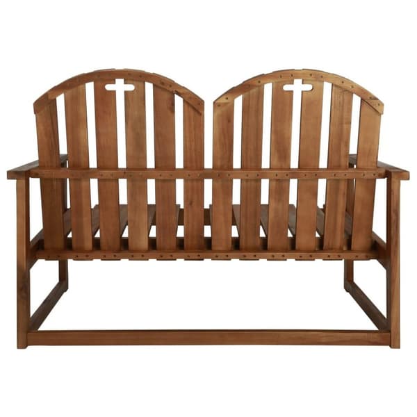 vidaXL Hagebenk 110 cm heltre akasie