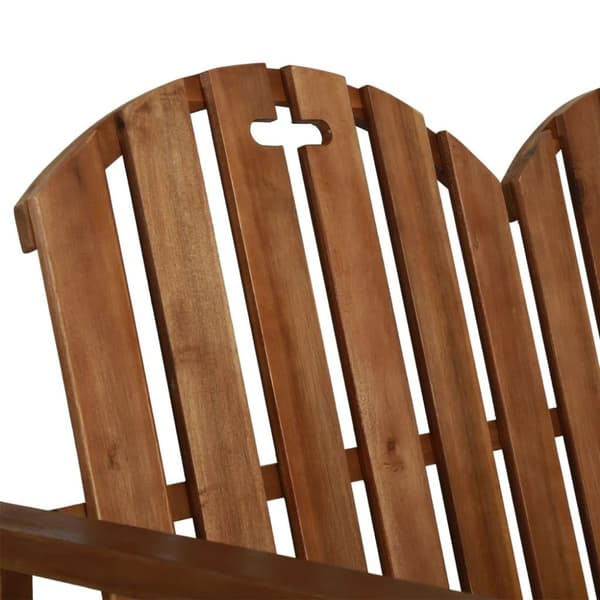 vidaXL Hagebenk 110 cm heltre akasie
