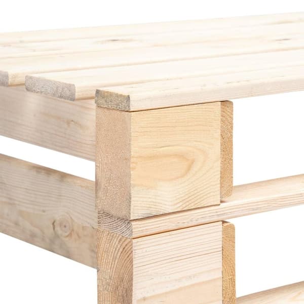 vidaXL pallebænk til haven
