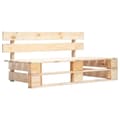 Miniatyrbillede 1 af 5: vidaXL pallebænk til haven
