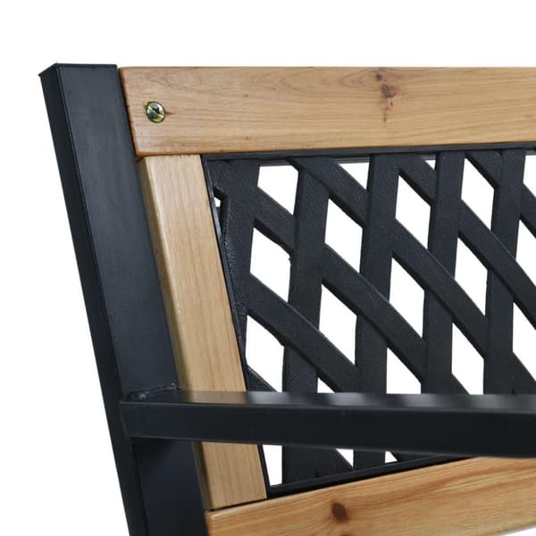vidaXL Hagebenk 120 cm tre