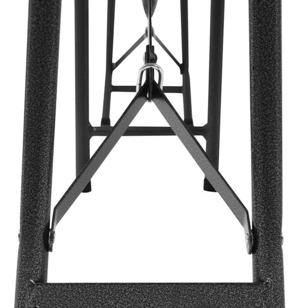 vidaXL Sammenleggbare hagebenker 2 stk 180 cm HDPE svart