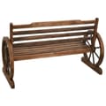 Miniatyrbilde 5 av 8: vidaXL Hagebenk 112 cm heltre gran