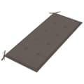 Miniatyrbillede 5 af 9: vidaXL foldbar havebænk med hynde 118 cm bambus
