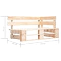 Miniatyrbillede 7 af 7: vidaXL hjørnemodul til pallesofa imprægneret fyrretræ