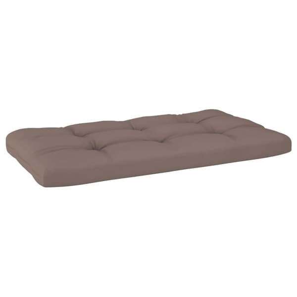vidaXL Hörnsektion till pallsoffa svart impregnerad furu
