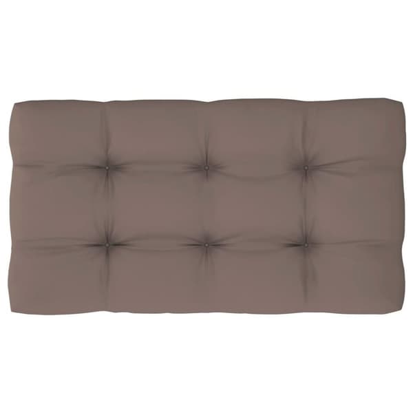 vidaXL Hörnsektion till pallsoffa svart impregnerad furu