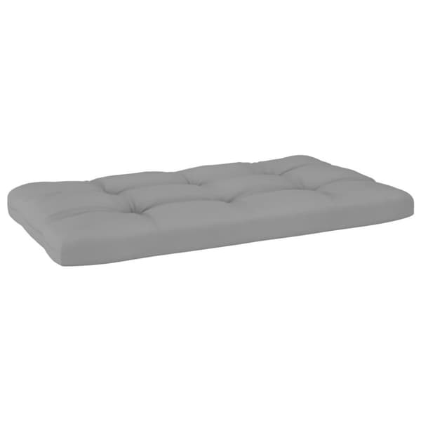 vidaXL Mittensektion till pallsoffa vit impregnerad furu