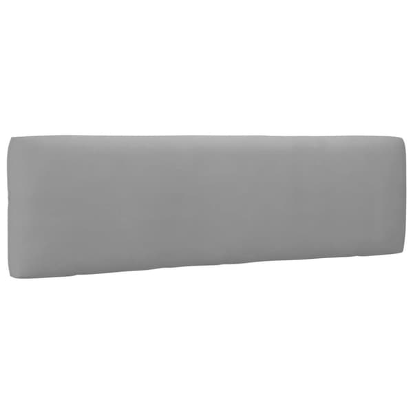 vidaXL Mittensektion till pallsoffa vit impregnerad furu