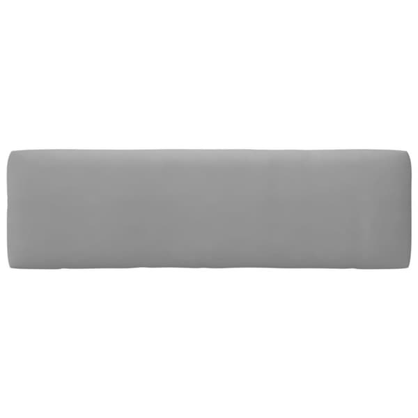 vidaXL Mittensektion till pallsoffa vit impregnerad furu