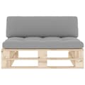 Miniatyrbillede 3 af 8: vidaXL midtermodul til pallesofa imprægneret fyrretræ
